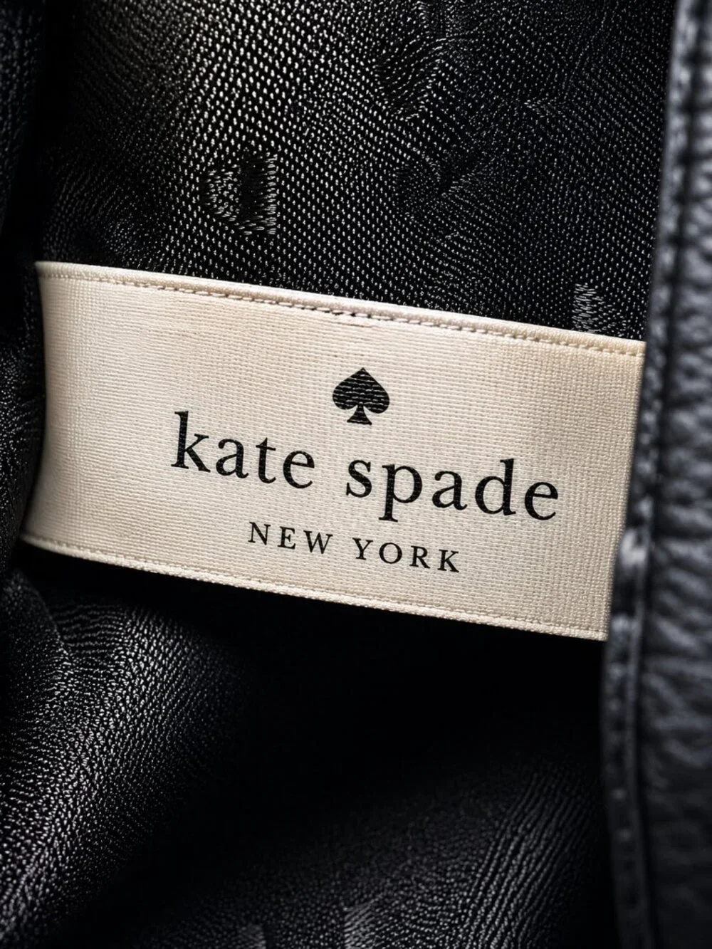 KATE SPADE New York Grey Street Dominique Satchel Pebbled Leather Handbag Purse